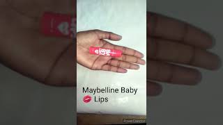 Shorts Baby Lips Maybellinecherry Kiss Lip Balm baby lips cherry kiss swatch Youtubeshorts [upl. by Cathe]