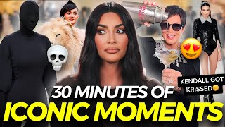 30 MINUTES of ICONIC Kardashians moments 💀 [upl. by Kahcztiy]