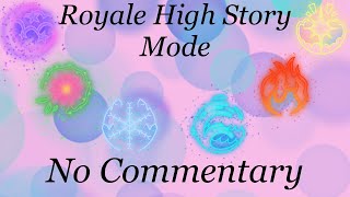 Roblox Royale High Campus 3 Story Mode No Commentary [upl. by Annoj]