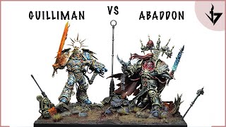 Warhammer GUILLIMAN VS ABADDON DUEL💥  Duelo GUILLIMAN contra ABADDON 🔥 [upl. by Haynor946]