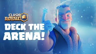 Clash Royale Animation ❄️ Deck the Arena [upl. by Iinden]