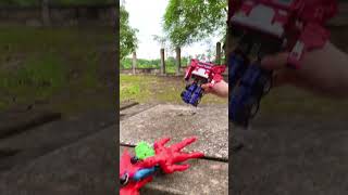 The Best Laugh Spiderman vs Thanos vs Venom Funny Animation  Marvel Toys [upl. by Niatirb327]