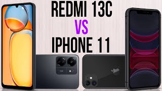 Redmi 13C vs iPhone 11 Comparativo amp Preços [upl. by Acalia842]