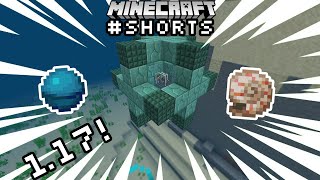 How to Make a Conduit in Minecraft Bedrock 117 shorts [upl. by Bucher]