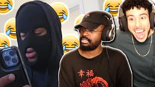 LONGBEACHGRIFFY WILL GET US BANNED 🤣💀5 SKITS REACTION [upl. by Elletnuahs]