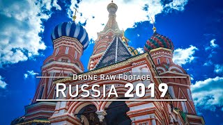 【4K】Drone RAW Footage  RUSSIA 2019  Novosibirsk  Yekaterinburg  Siberia  UltraHD Video [upl. by Gefen]