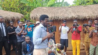 New force Cheddar visits Kojo Nkansah Lilwin film Village in kumasi Gives him huge 💰 money [upl. by Middlesworth162]