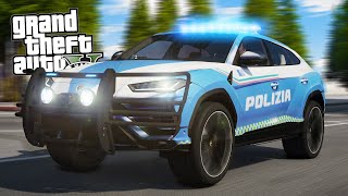 LAMBORGHINI URUS della POLIZIA DI STATO  GTA 5 LSPDFR ITA 👮‍♀️ [upl. by Lamori]