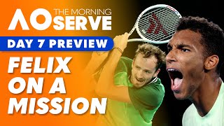 Nadals ‘bravado’ key to beating tired Medvedev AO Day 7 Preview  The Morning Serve  WWOS [upl. by Jacinthe]