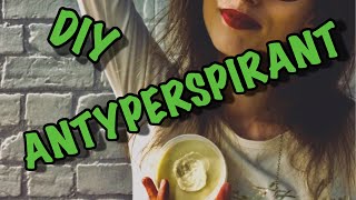 ANTYPERSPIRANT naturalny DIY domowy PRZEPIS [upl. by Kirsti]