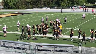 DePauw JV football vs Wabash 093018x [upl. by Fondea]