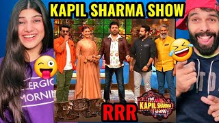 RRR  THE KAPIL SHARMA SHOW  Ram Charan Jr NTR Alia Bhatt SS Rajamouli  Comedy REACTION [upl. by Russell]