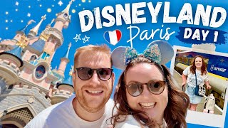 DISNEYLAND PARIS 2024 🏰 DAY 1 • Disneyland Hotel 1st Impressions amp NEW Drone Show ✨ Summer Vlog 🇫🇷 [upl. by Ocinom229]