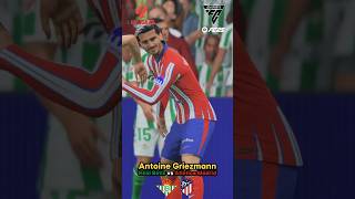 ANNOYING ANTOINE GRIEZMANN GOAL CELEBRATION Real Betis vs Atletico Madrid [upl. by Trebbor749]