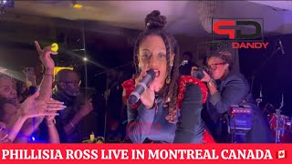 📍🔥🔥Best live performance Phyllisia Ross PhyllisiaMusic in Montreal 🇨🇦📍 [upl. by Neevan]