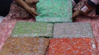 ONLY Rs1500 christmas latest fancy mirror stone work designer sarees collection 2023 online shoppin [upl. by Deny847]