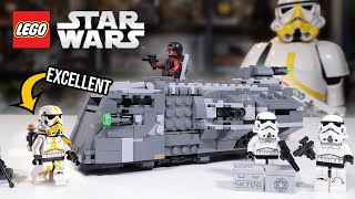 Its good New LEGO Star Wars Imperial Armored Marauder Review Summer 2021 Set 75311 [upl. by Shinberg]