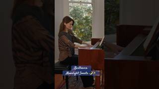 Mélisande McNabney plays Beethovens Moonlight Sonata music beethoven keyboard classical [upl. by Hamas]