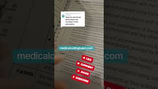 How do you know what is inside CPT code descriptions cpcexamtips medicalcoding medicalcoder [upl. by Luane]