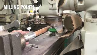 Milling Points on a Pool Cue [upl. by Emelyne746]