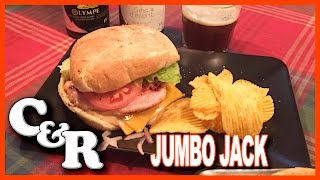 Jack In The Box ♥ Canadian Style ♥ Jumbo Jack Recipe  Cook amp Review Ep 20 [upl. by Anaujit726]