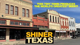 This Tiny Town Produces The Worlds Greatest Beer We Visit SHINER TEXAS [upl. by Franciska]