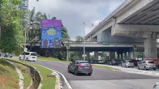 Taman Desa Kuala Lumpur Digital Billboard Ads East West Link Highway Malaysia Digital Outdoor Ads [upl. by Michaud]