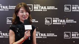 Interview with Maybank Singapore at The Digital Bankers Global Retail Banking Innovation Awards2024 [upl. by Marjie]