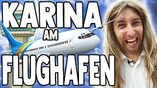 Karina bei der Arbeit  Am Flughafen [upl. by Aedni]