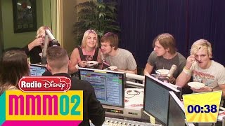 Storytime with MKTO and Cereal with R5  Morgan amp Maddy Minute  Radio Disney [upl. by Hgielra]