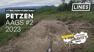 Streckenvorschau 🔥 frischer Downhill Track auf der Petzen für die aAGS 🔥 [upl. by Kristine489]