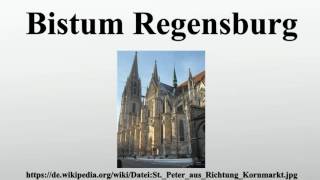 Bistum Regensburg [upl. by Akinas]