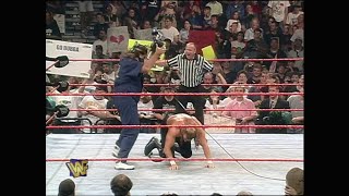 Mankind Disguised as Camera Man Jumps Triple H amp Chyna before match with Vader 1997 WWF [upl. by Hurleigh]