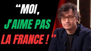 MATHIEU SLAMA CRACHE SA HAINE DE LA FRANCE EN DIRECT [upl. by Azpurua]