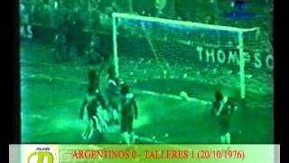 Argentino 0 Talleres 1 Debut de Maradona en 1976 [upl. by Anircam]