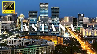 Astana Nur Sultan Kazakhstan in 4K 60 FPS HDR ULTRA HD Dolby Vision Cinematic Video [upl. by Eyar]