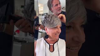 Стрижка Пикси для женщин после 60 лет 🔥Pixie haircut for women after 60 years old 🔥 [upl. by Oetomit247]