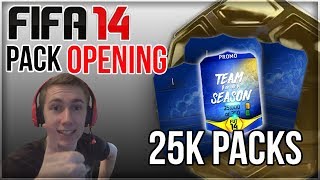 FIFA 14  PACK OPENING 25K PACKS ARE THE BEST [upl. by Reece]