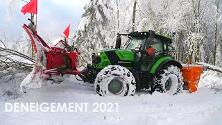 💪EXTREME DENEIGEMENT Ouverture dun col à 1023m  🇫🇷❄ [upl. by Colin776]