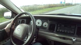 54 powered crown vic 5 speed manual [upl. by Gnouhp361]