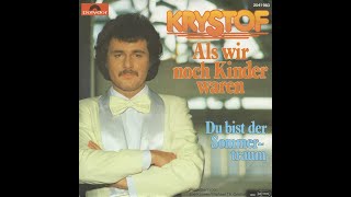 Krystof  Als wir noch Kinder waren 1978 HD [upl. by Aklam234]