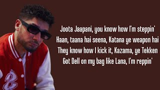 KRNA  Joota Japani Lyrics [upl. by Ayotol]