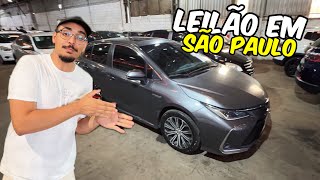 SÓ CARRO BOM DE MERCADO E NO PADRÃO CONCESSIONÁRIA NESSE LEILÃO [upl. by Cram]