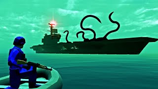 GHOST CARRIER Secret Mission from Your Worst Nightmares in Ravenfield [upl. by Lorant400]