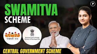 PM SVAMITVA Yojana Complete Details 2024  Important Govt Schemes for All Exams  Parcham Classes [upl. by Cos609]