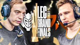 LEC SPRING FINALS G2 VS FNATIC FOR THE TITLE  CAEDREL [upl. by Abrahan]