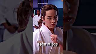 Team Miyagi vs Team Cobra Kai karatekid cobrakai Season 6 [upl. by Lalise]