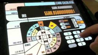 LCARS Calculator for iPad [upl. by Naillimixam]