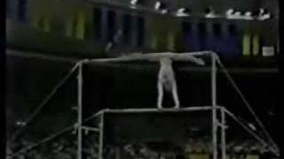 Svetlana Boginskaya  1988 Olympics EF  Uneven Bars [upl. by Kcirdle]