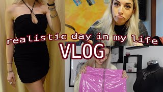 HAUL RINSTA  VLOG a day with me try on buoni propositi cibo [upl. by Libb]